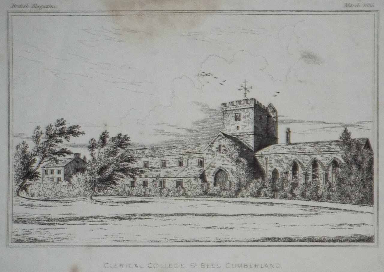 Print - Clerical College, St. Bees Cumbrland.